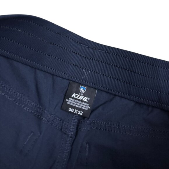 KUHL Water Resistant Outdoor Hiking Casual Blue Pants Womens Medium - Picture 5 of 7